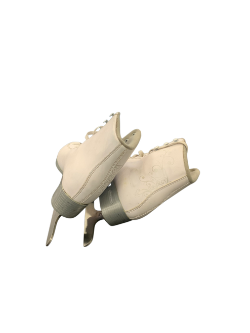 Vist Large View of Product Image Which is Used Bladerunner Girls Figure Skate White Junior 02