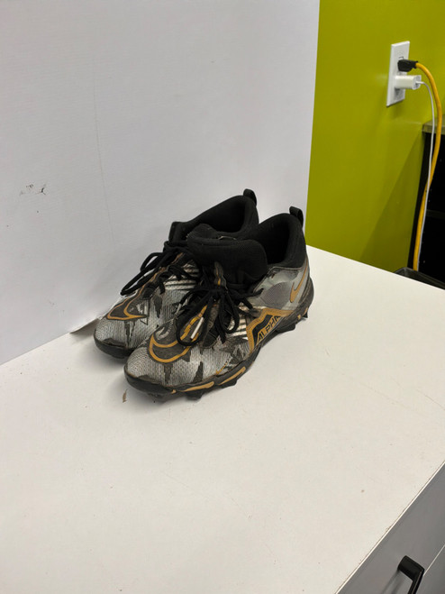 Vist Large View of Product Image Which is Used Nike ALPHA FASTFLEX BB/SB Cleats Black Youth 06.0