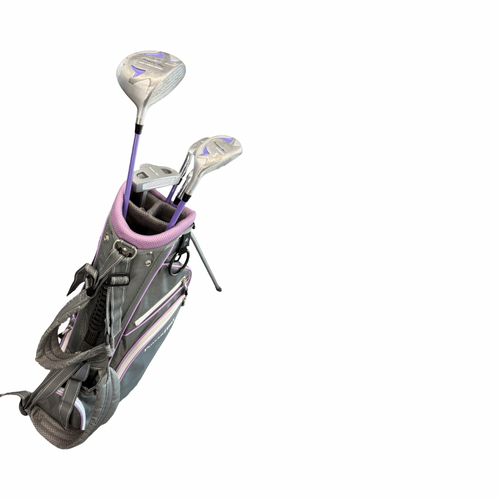 Vist Large View of Product Image Which is Used Powerbilt JUNIOR Jr Package Set RH Purple 5 Piece