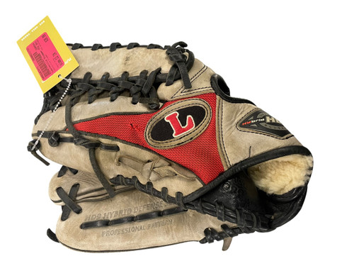 Vist Large View of Product Image Which is Used Louisville Slugger TPX XH1275SG BB/SB Glove RH Throw Grey 13"