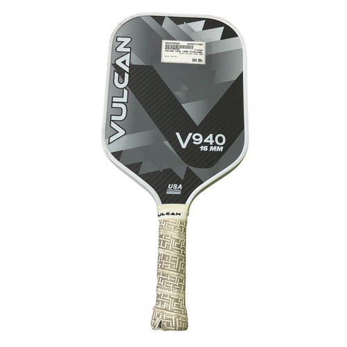 Vist Large View of Product Image Which is Used VULCAN V940 16MM Pickleball Racquet White