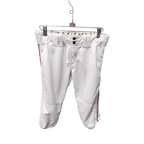 Vist Large View of Product Image Which is Used Demarini BB/SB Pant Girls White LG