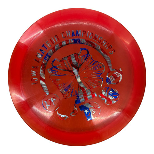 Vist Large View of Product Image Which is Used Discraft 2017 MACHETE Disc Golf Driver Red 176g