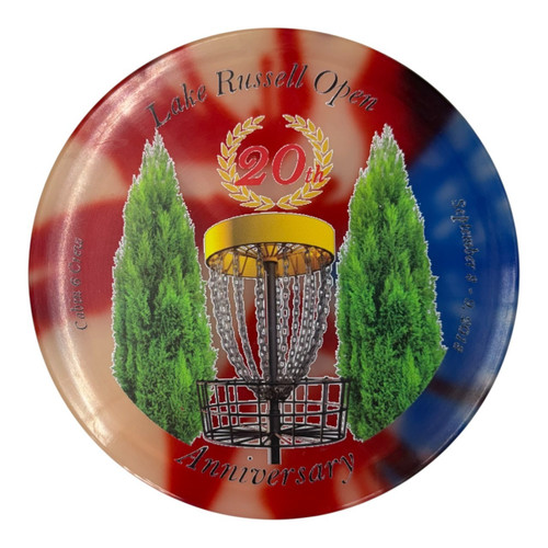 Vist Large View of Product Image Which is Used Discraft LEDGESTONE Z GLO BUZZZ OS Disc Golf Mid Range None 180g