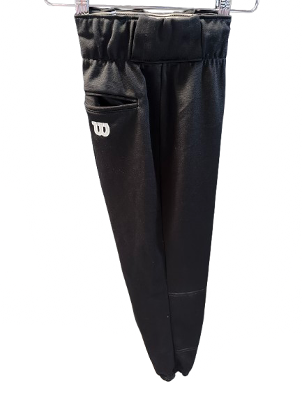 Vist Large View of Product Image Which is Used Wilson WILSON BB/SB PANT YTH XL BLK BB/SB Pant Boys Black XL