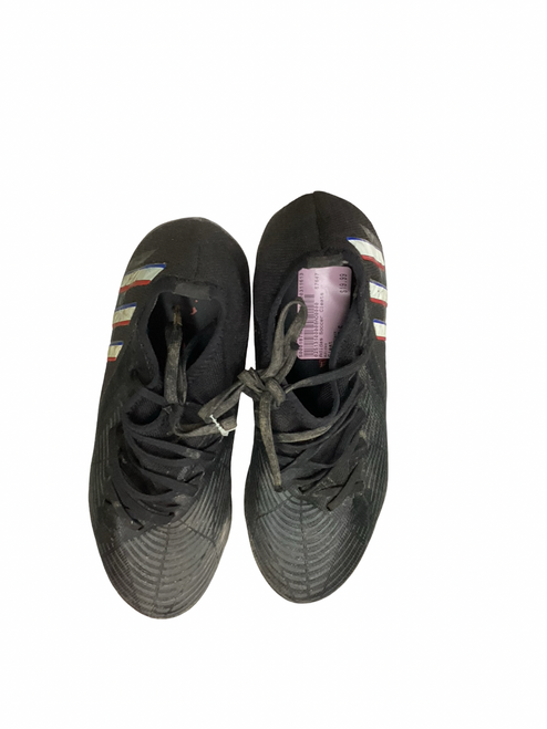 Vist Large View of Product Image Which is Used Adidas Soccer Cleats Black Senior 7.5