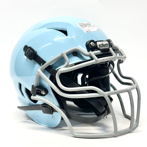 Vist Large View of Product Image Which is Used Schutt 2020 YOUTH VENGEANCE A11 FB Helmet Carolina Blue LG