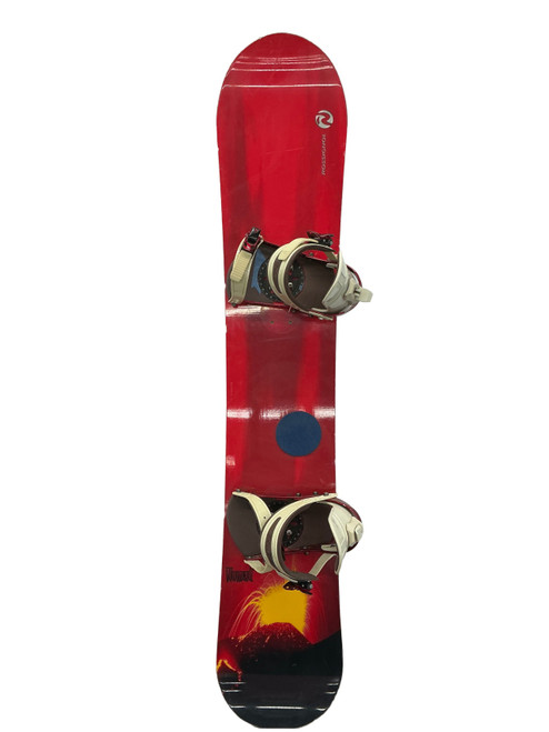Vist Large View of Product Image Which is Used Rossignol NOMAD 2 Mens Board/Bindings Red 147 cm