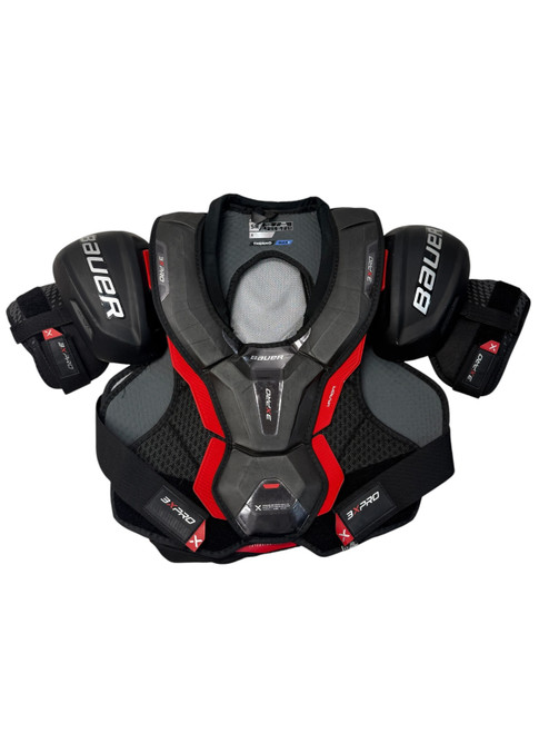 Vist Large View of Product Image Which is USED BAUER 3X PRO SENIOR HOCKEY SHOULDER PADS - XL