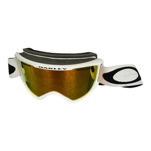 Vist Large View of Product Image Which is Used Oakley Snow Goggles Adult White