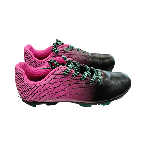Vist Large View of Product Image Which is Used Dsg Soccer Cleats Pink Youth 13.0