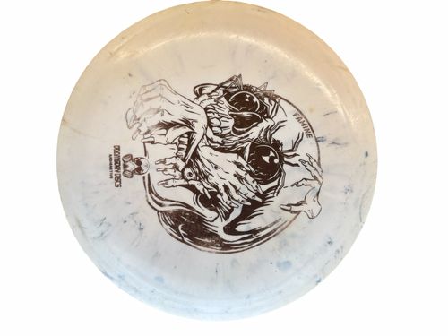 Vist Large View of Product Image Which is Used FAMINE Disc Golf Driver White