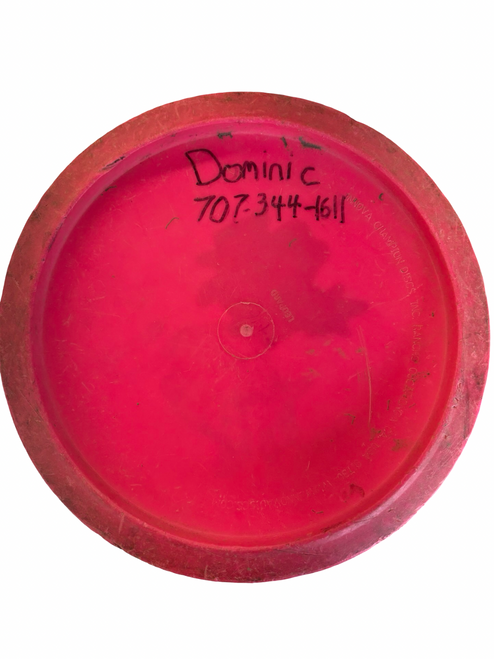 Vist Large View of Product Image Which is Used Innova LEOPARD Disc Golf Mid Range Red