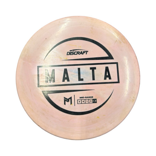 Vist Large View of Product Image Which is Used Discraft PM Malta Disc Golf Mid Range Pink