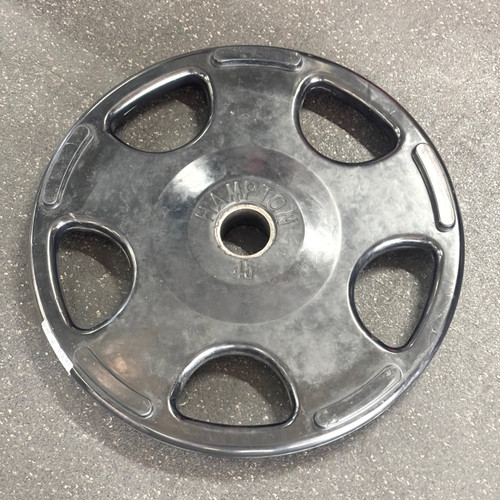 Vist Large View of Product Image Which is Used Hampton Olympic Plate (Each) 45 lb