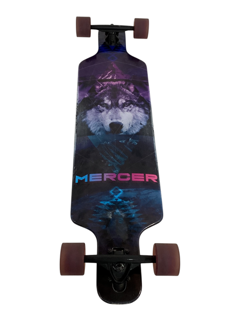 Vist Large View of Product Image Which is Used MERCER WOLF LONGBOARD Longboard Royal Blue Long