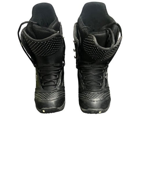 Vist Large View of Product Image Which is Used Burton IMPRINT Womens Snowboard Boots Black Senior 10