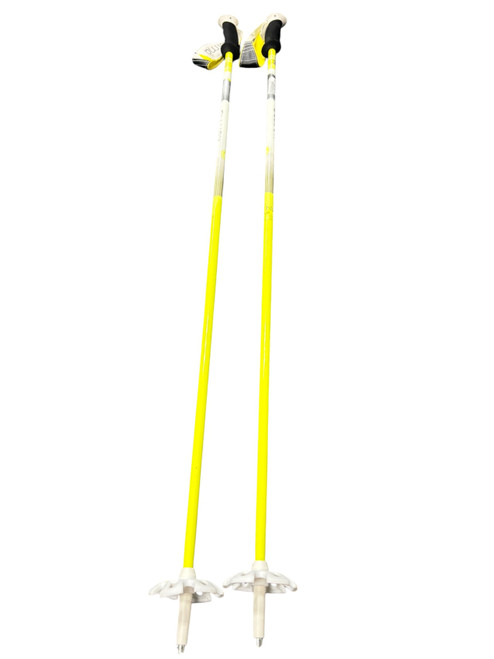 Vist Large View of Product Image Which is Used KERMA VECTOR POLES Mens DH Ski Pole White 125 cm / 50 in