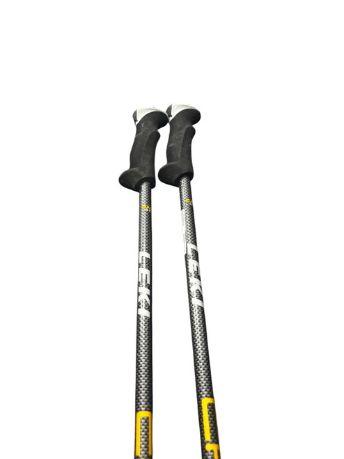 Vist Large View of Product Image Which is Used LEKI DH POLES Mens DH Ski Pole White 125 cm / 50 in