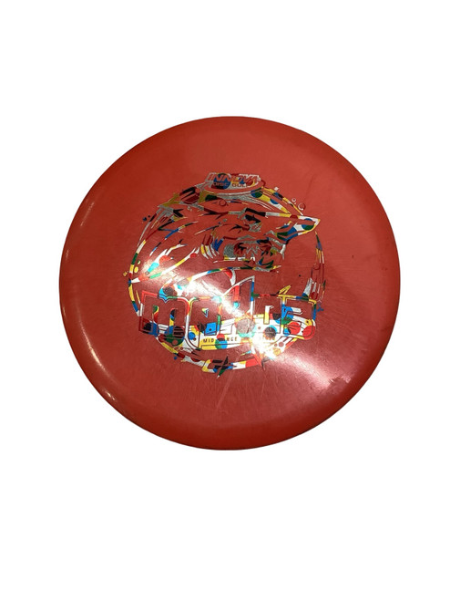 Vist Large View of Product Image Which is Used Innova MAKO 3 Disc Golf Mid Range Red 168g