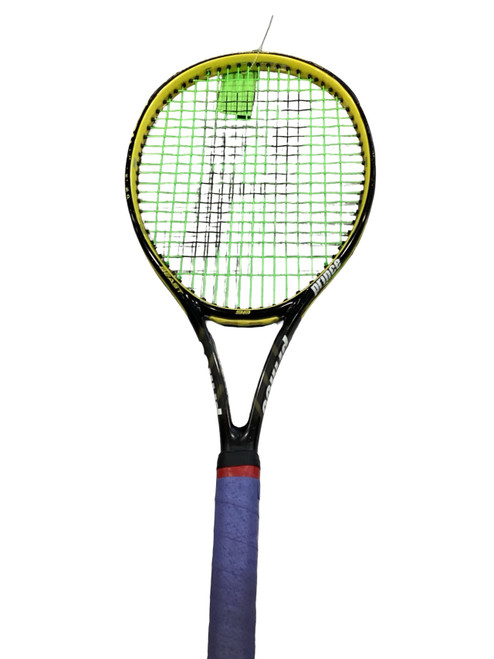 Vist Large View of Product Image Which is Used Prince BEAST 98 Adult Tennis Racquet Black 4 1/4"