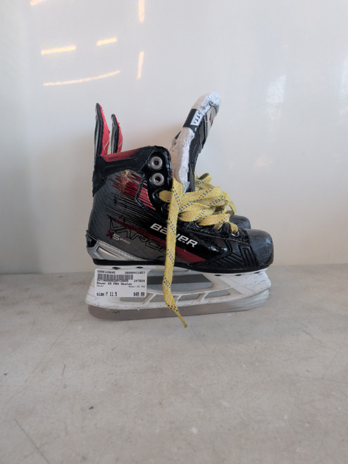 Vist Large View of Product Image Which is Used Bauer X5 PRO Youth Hockey Skate Youth 11.5