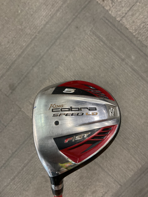 Vist Large View of Product Image Which is Used Cobra KING SPEED LD Mens Fairway Wood LH 5 Wood