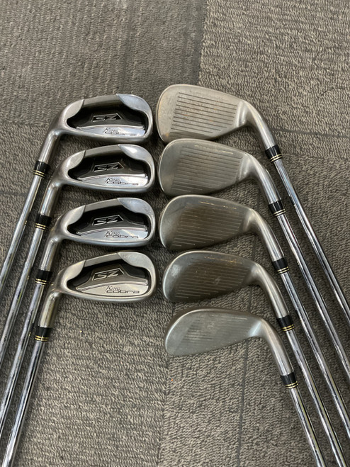 Vist Large View of Product Image Which is Used Cobra KING SZ Mens Iron Set LH 4I-SW