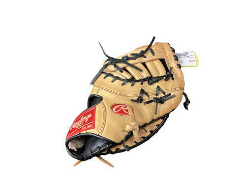 Vist Large View of Product Image Which is Used Rawlings GGE130SPCFB BB/SB First Base RH Throw Tan 13"