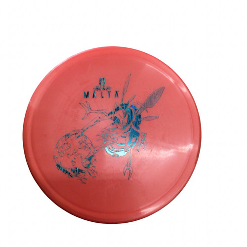 Vist Large View of Product Image Which is Used Discraft BIG Z MALTA Disc Golf Mid Range Orange