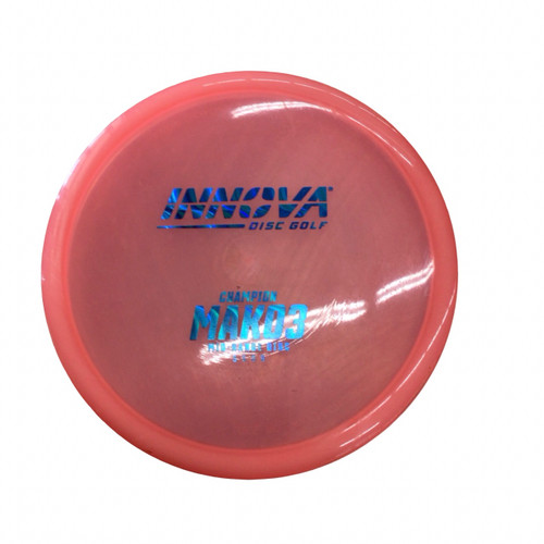 Vist Large View of Product Image Which is Used Innova CHAMPION MAKO 3 Disc Golf Mid Range Orange
