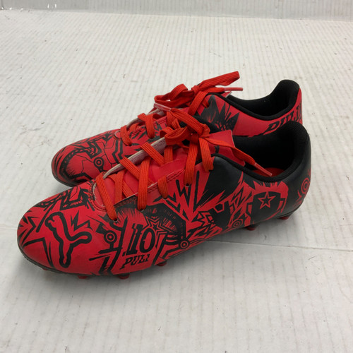 Vist Large View of Product Image Which is Used Puma Soccer Cleats Red Junior 05