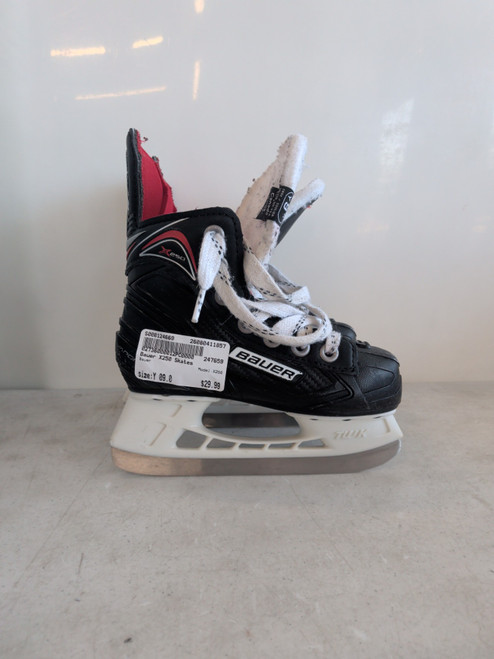Vist Large View of Product Image Which is Used Bauer X250 Youth Hockey Skate Youth 09.0