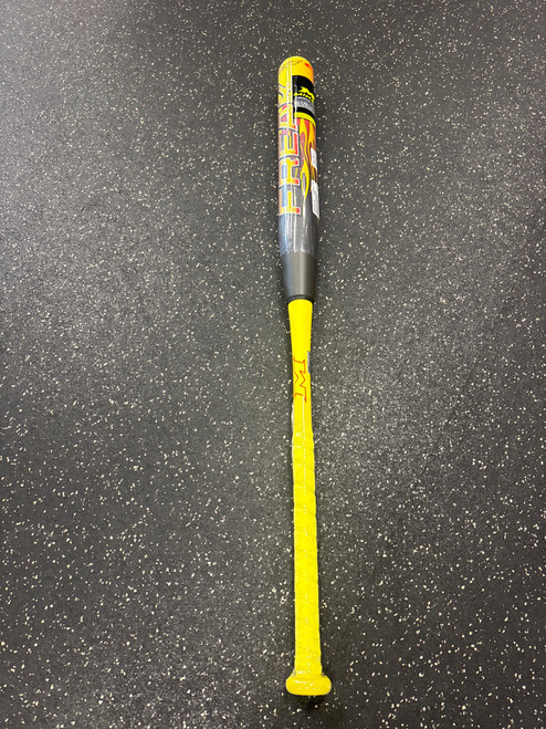 Vist Large View of Product Image Which is Used Miken NIW FREAK FIRE MSA6FKFL 27OZ BB/SB Slowpitch Bat 34"