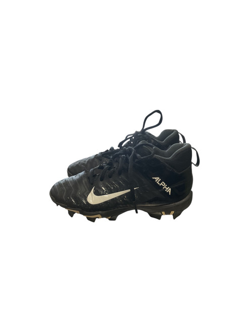 Vist Large View of Product Image Which is Used Nike ALPHA FASTFLEX BB/SB Cleats Black Junior 04.5