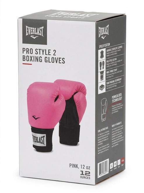 Vist Large View of Product Image Which is New Prostyle 2 Glvs Pink 12 oz