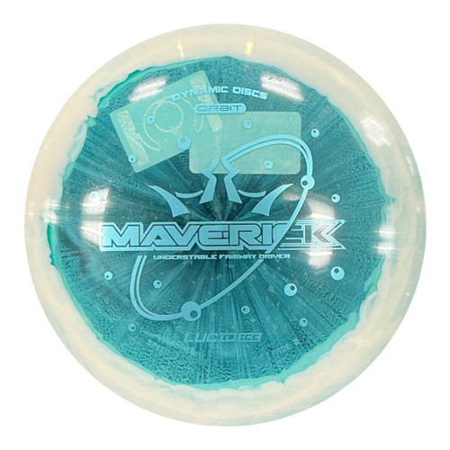 Vist Large View of Product Image Which is Used Dynamic Discs MAVERICK LUCID ICE Disc Golf Driver Teal
