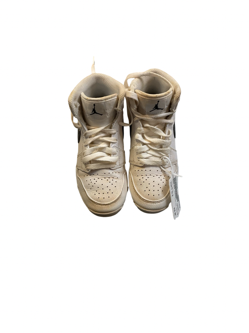 Vist Large View of Product Image Which is Used Nike AIR JORDAN BB/SB Cleats White Youth 13.0