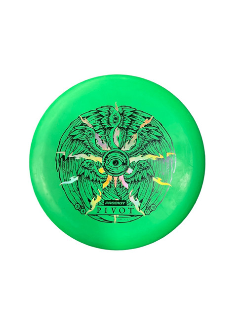 Vist Large View of Product Image Which is Used Prodigy PIVOT Disc Golf Putter Green