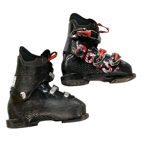 Vist Large View of Product Image Which is Used Rossignol COMP J3 Boys DH Ski Boot Black 195 MP - Y13