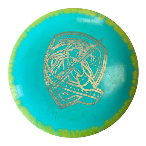 Vist Large View of Product Image Which is Used Innova HALO STAR SHRYKE Disc Golf Driver Turquoise 177g