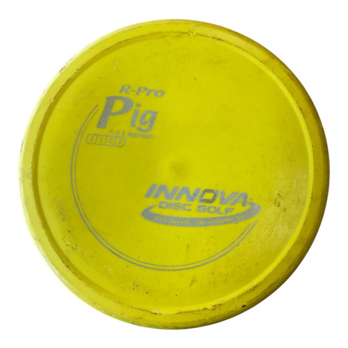 Vist Large View of Product Image Which is Used Innova R-PRO PIG Disc Golf Putter Yellow 170g