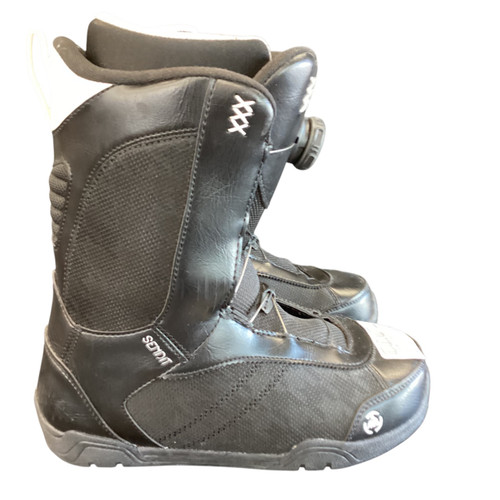 Vist Large View of Product Image Which is Used K2 SENDIT BOA Womens Snowboard Boots Black Senior 8