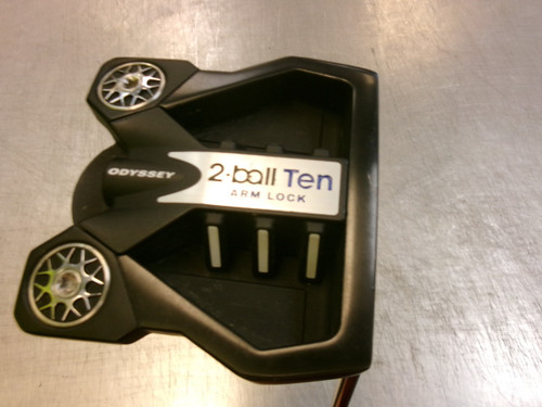 Vist Large View of Product Image Which is Used Odyssey 2 BALL TEN Mens Putter RH