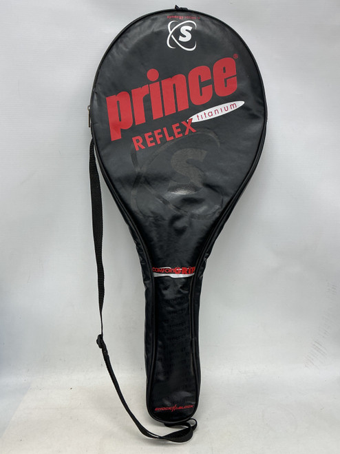 Vist Large View of Product Image Which is Used Prince SYNERGY REFLEX TITANIUM Adult Tennis Racquet Pearl Unknown
