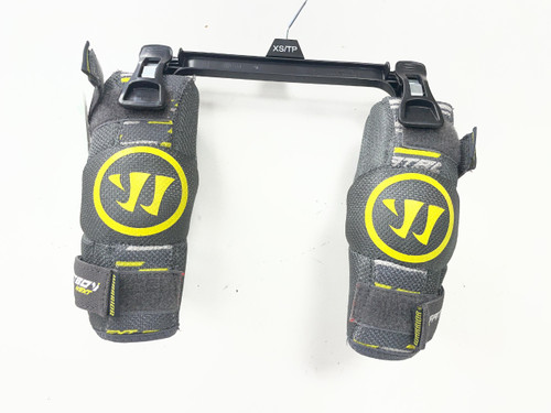 Vist Large View of Product Image Which is Used Warrior FAT BOY Lacrosse Arm Pads/Guards Grey SM