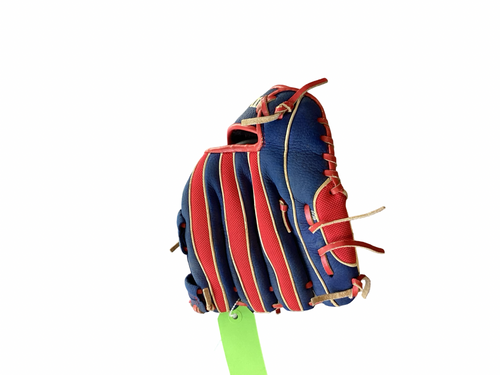 Vist Large View of Product Image Which is Used Wilson A200 BB/SB Glove T-ball Royal Blue 10"
