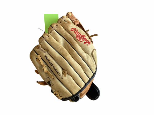 Vist Large View of Product Image Which is Used Rawlings SURE CATCH BB/SB Glove T-ball Tan 10 1/2"