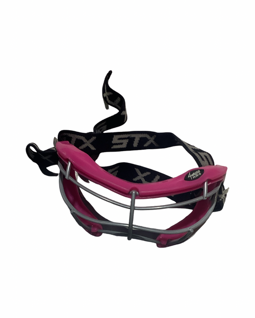 Vist Large View of Product Image Which is Used STX GOGGLES Lacrosse Facial Protect Pink Senior