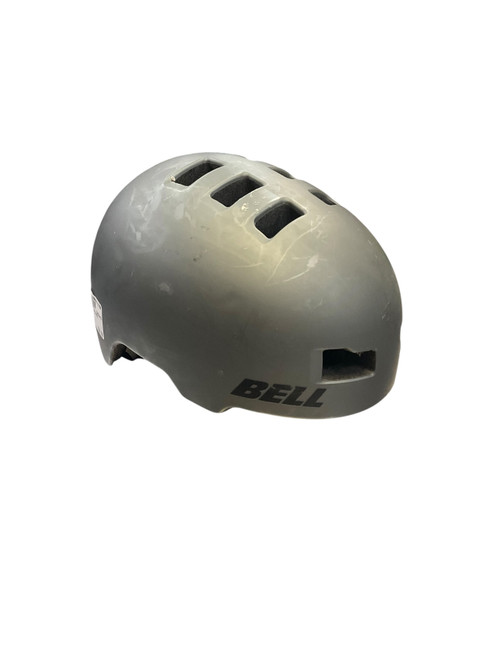 Vist Large View of Product Image Which is Used Bell Bike Helmet Grey Fits all